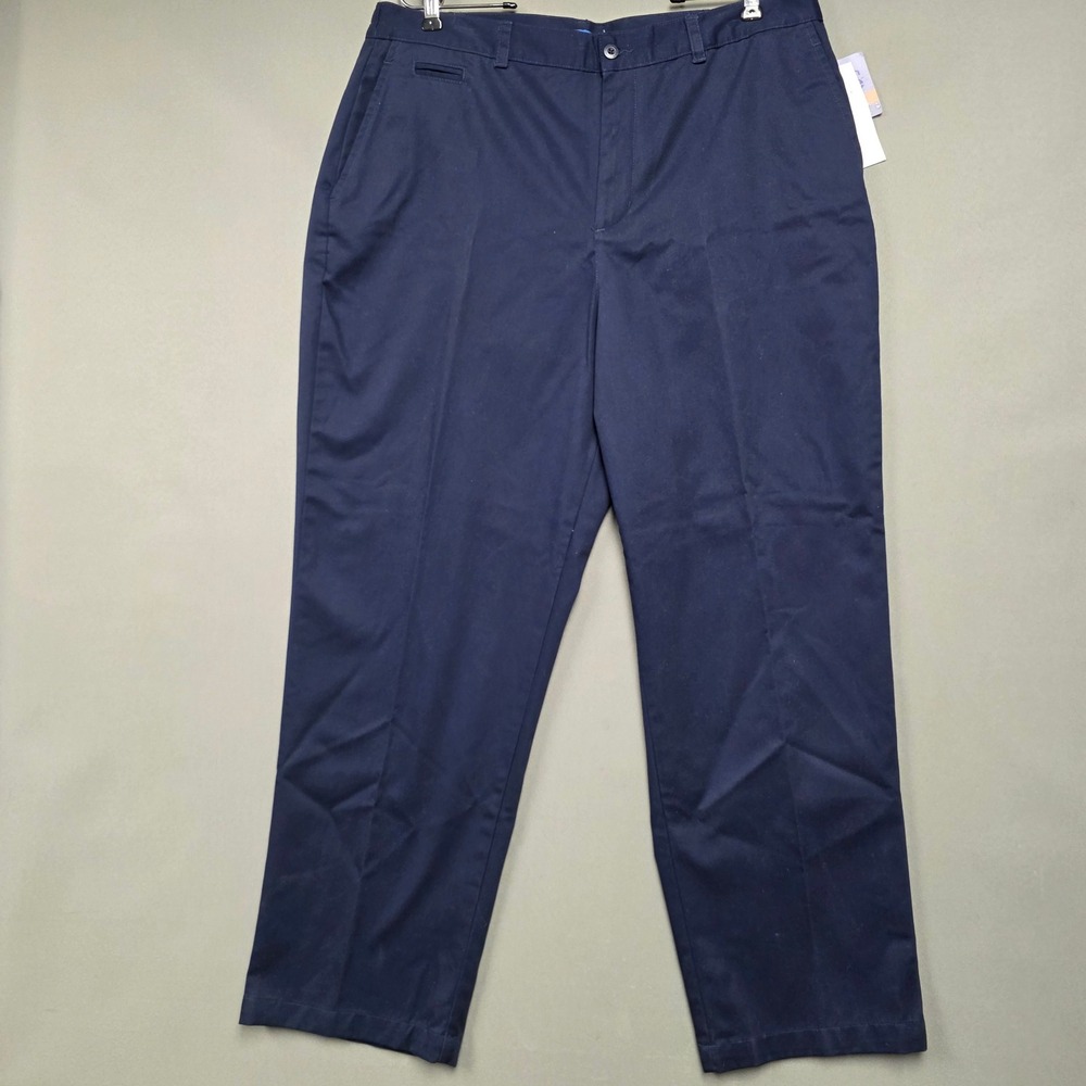 Karen Scott Sport Navy Blue Freedom Care Cotton Pants 18 Short 36433 NWT